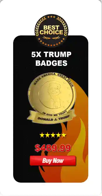 trump badge reviews